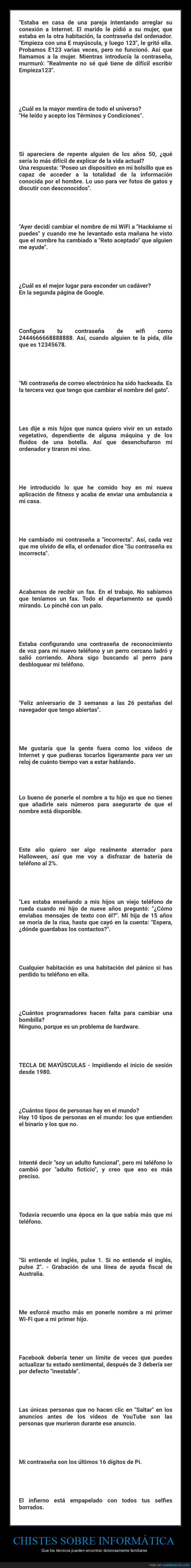 chistes,informática