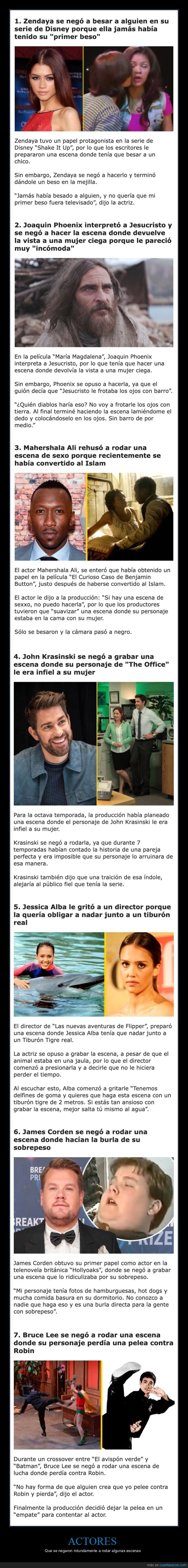 actores,negarse,rodar,escenas