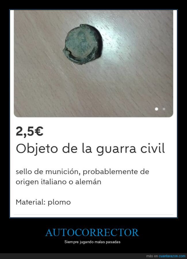 anuncios,fails,guerra civil,wallapop