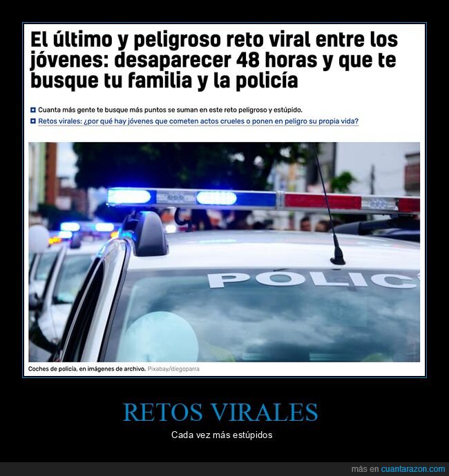 desaparecer,reto viral