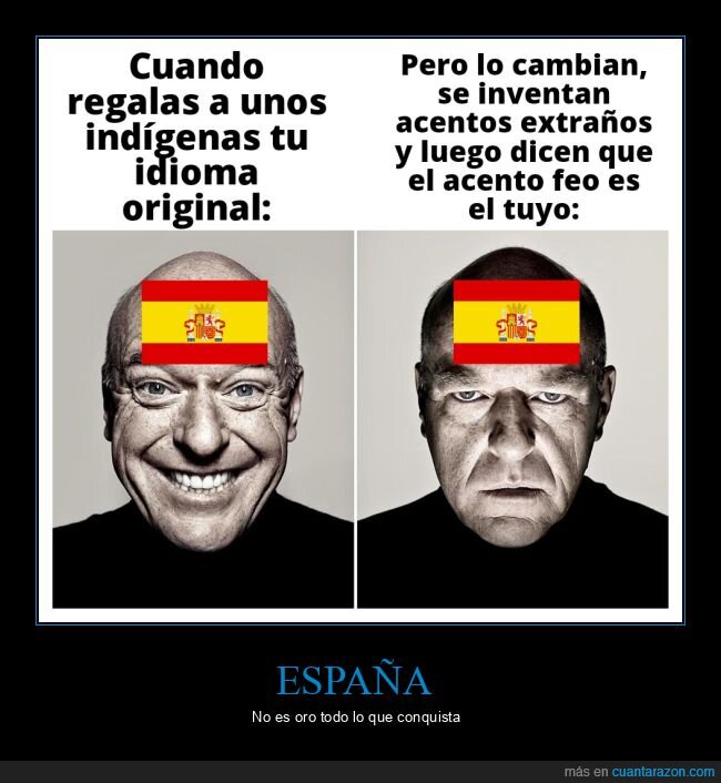 españa,indígenas,idioma,cambiar,inventar,acentos
