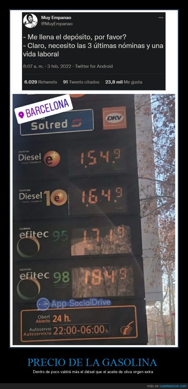 gasolina,precio