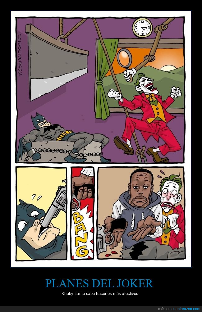 batman,joker,khaby lame