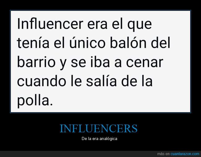 influencer,balón,barrio,cenar