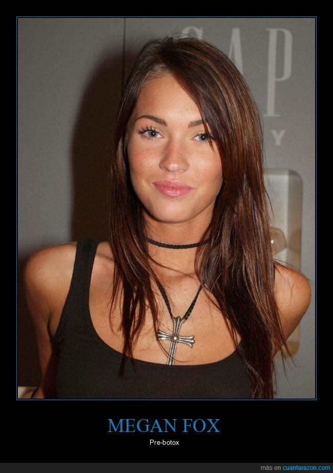 megan fox,joven