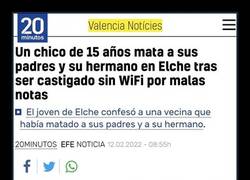 Enlace a No le sentó bien el castigo...