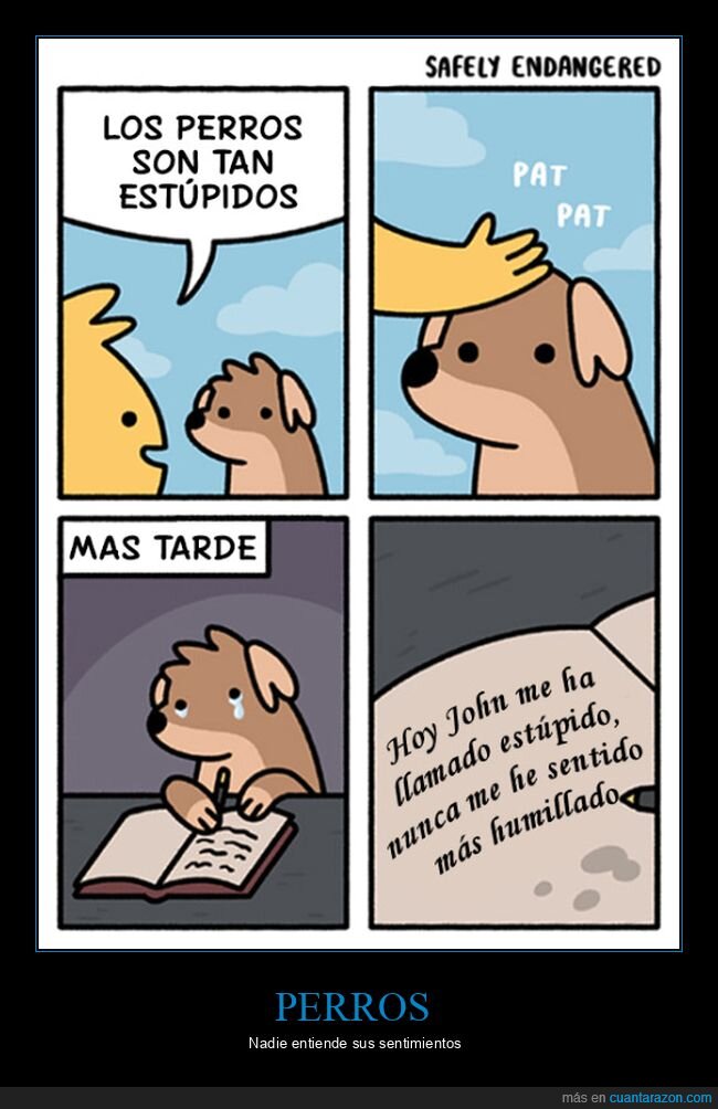 estúpidos,humillado,perros