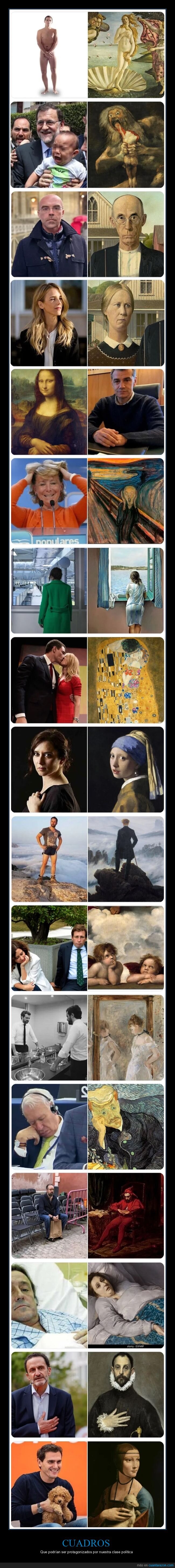 cuadros,políticos