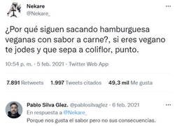 Enlace a Sabores no veganos para comida vegana