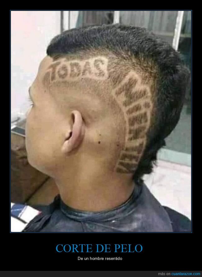 corte de pelo,mentir,wtf