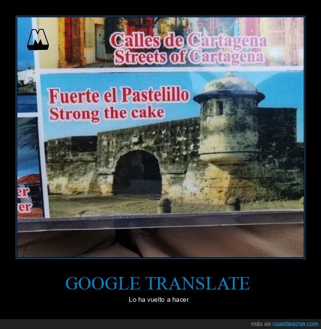 google translate,traducción,fails