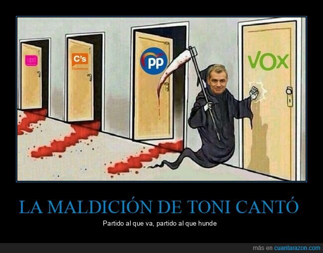 toni cantó,partidos,hundir