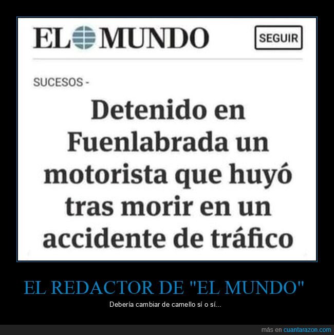 accidente,detenido,fails,huir,morir,motorista,wtf