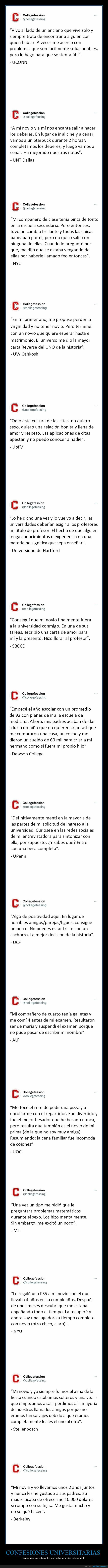 confesiones,universitarios