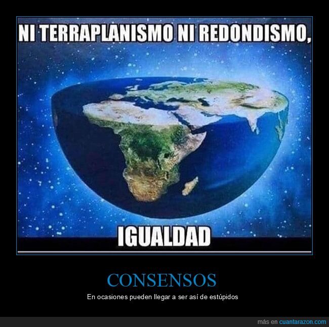 igualdad,terraplanismo,tierra