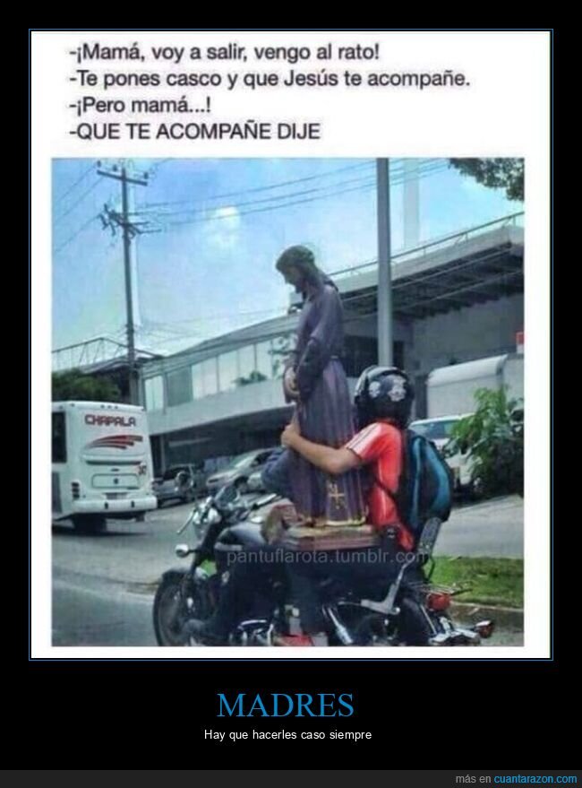 acompañar,jesús,motos