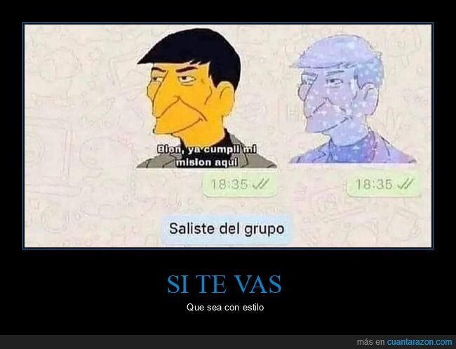 grupo de whatsapp,irse,simpsons