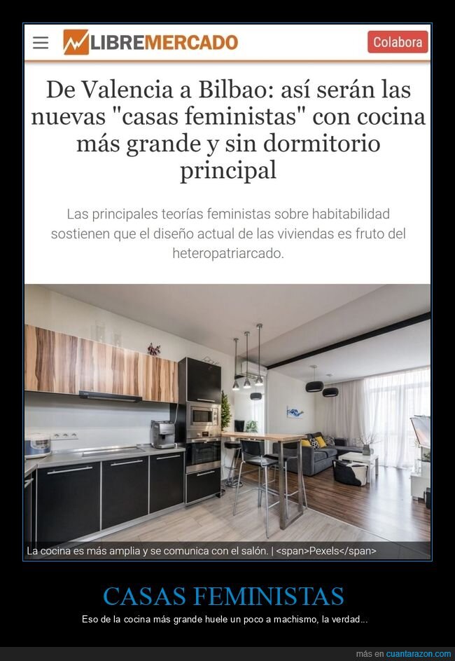 casas,feministas,cocina,grande