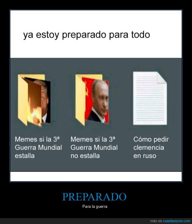 carpetas,clemencia,iii guerra mundial,ruso