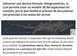 Enlace a Encuentran un antiguo monstruo marino en Inglaterra