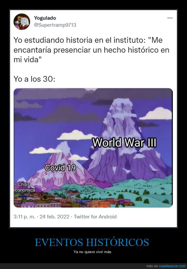 historia,hechos históricos,crisis,covid,iii guerra mundial