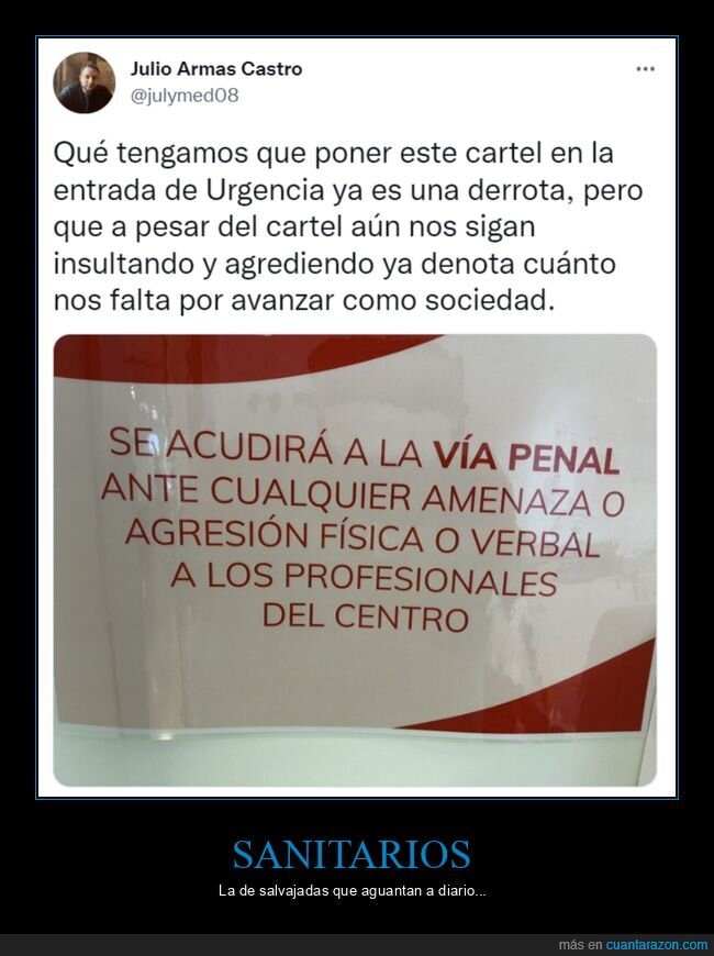urgencias,cartel,agresiones,sanitarios