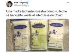 Enlace a Bea Talegón comparte una noticia errónea sobre el color de la leche materna tras infectarse con Covid y la gente le explica el verdadero motivo de forma contundente