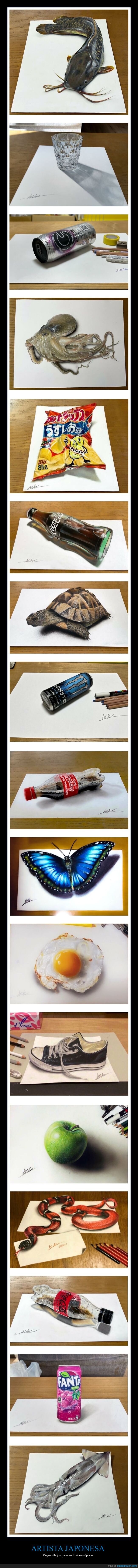 dibujos,ilusiones ópticas