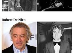 Enlace a Fotos de famosos comparando su aspecto actual y cómo eran en su juventud