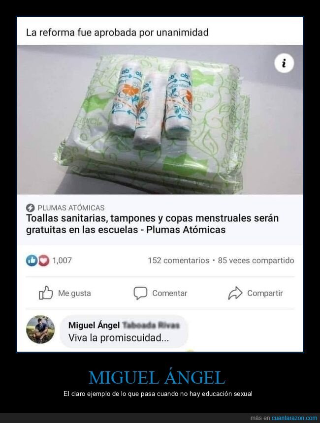 promiscuidad,tampones