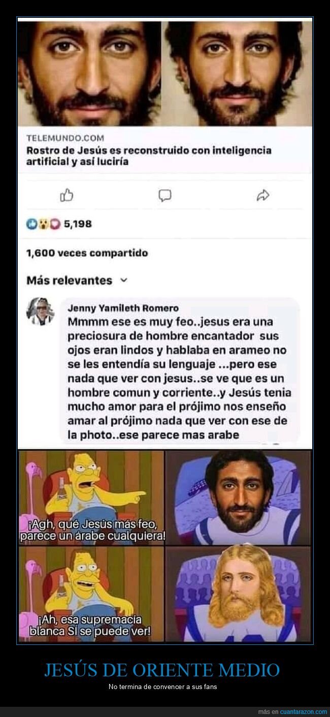 cara,comentarios,jesús