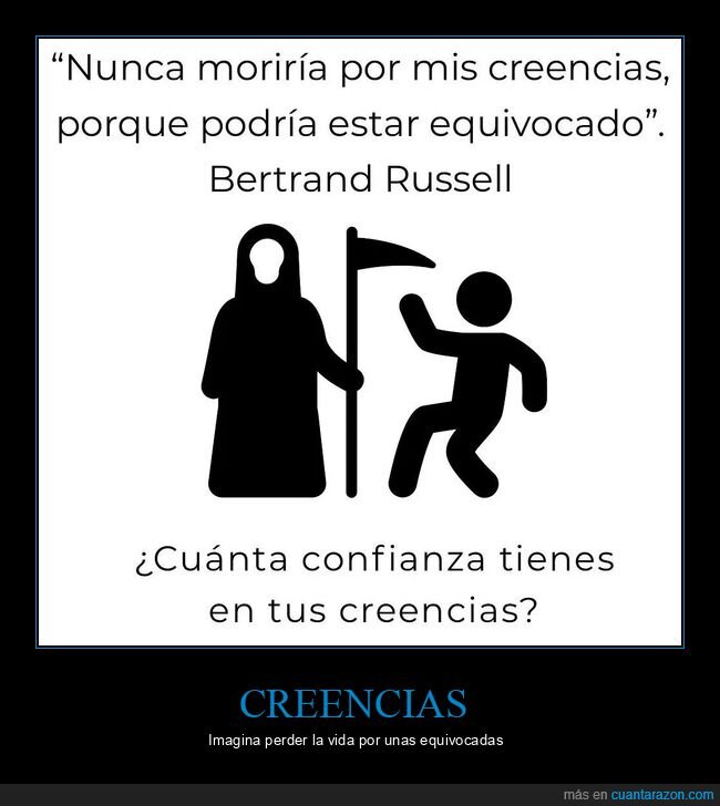 morir,creencias,equivocado,bertrand russell