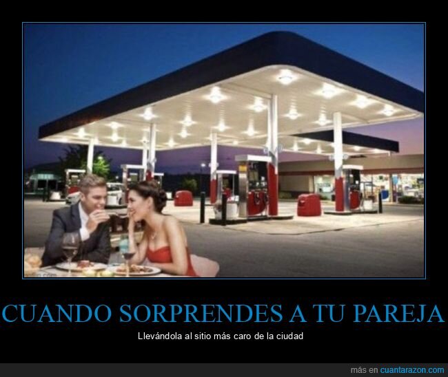 gasolinera,pareja,caro