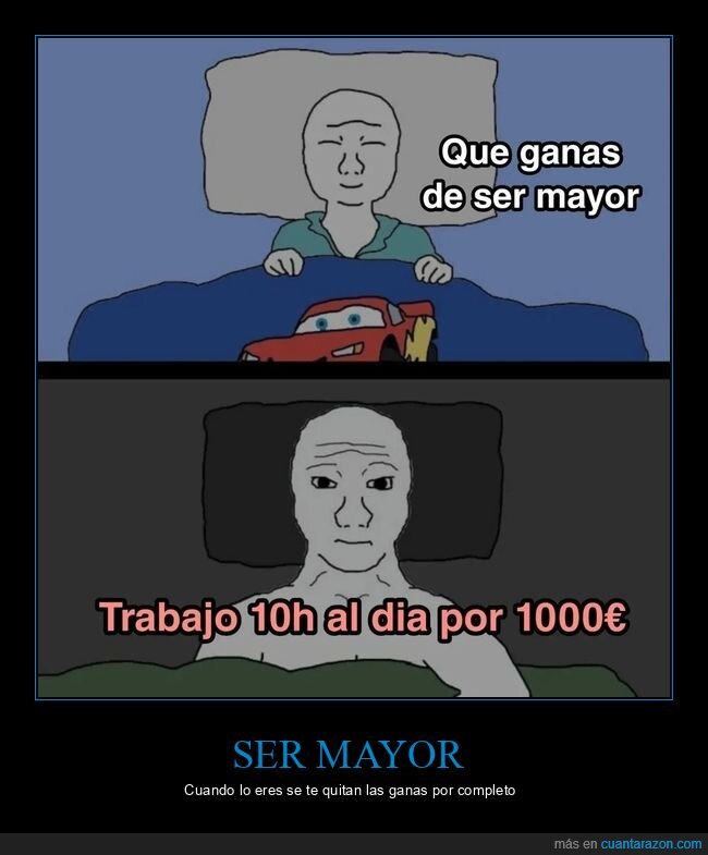 mayor,sueldo,trabajar