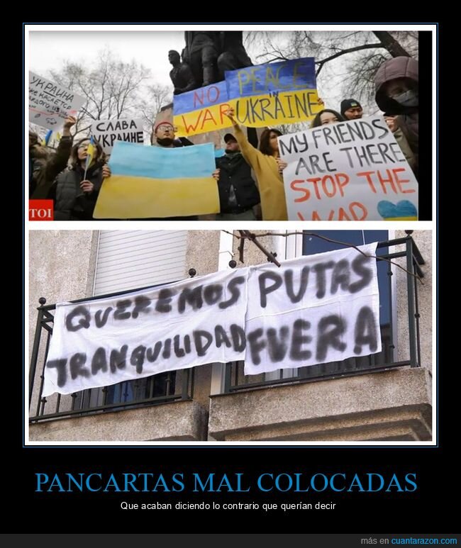 fails,guerra,pancartas,paz,ucrania