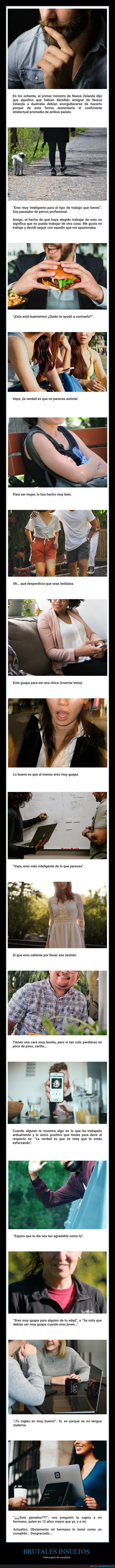 insultos,cumplidos