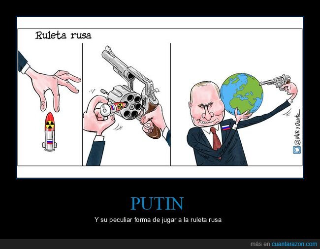 putin,ruleta,rusa,planeta