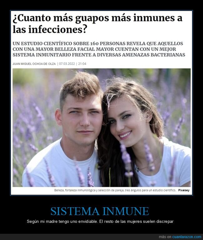 guapos,inmunes,infecciones