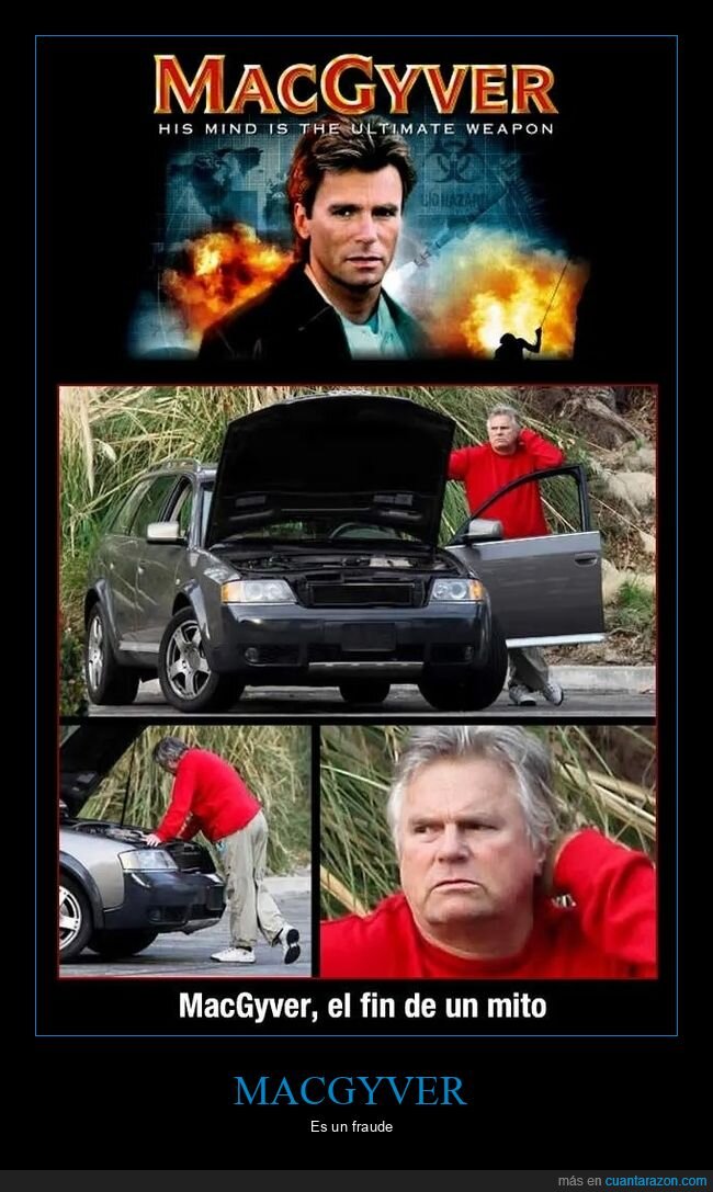 coches,fails,macgyver