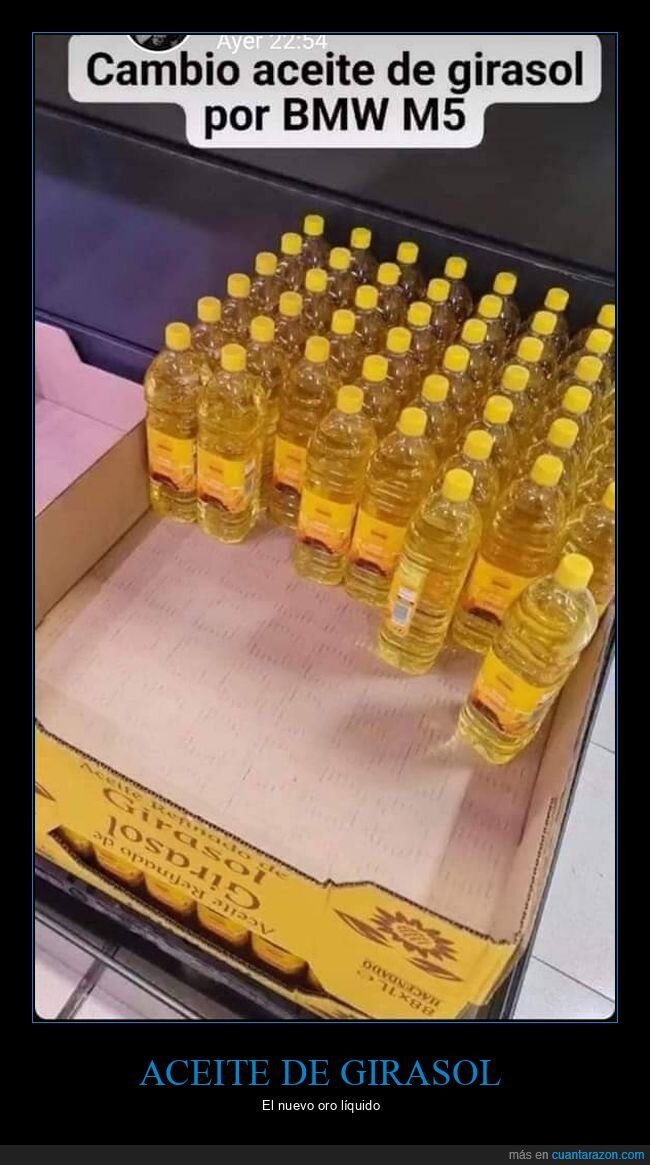 aceite de girasol,precio