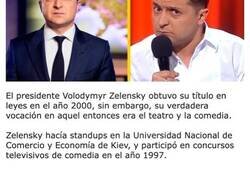 Enlace a Curiosidades sobre la vida de Volodymyr Zelensky, el Presidente de Ucrania