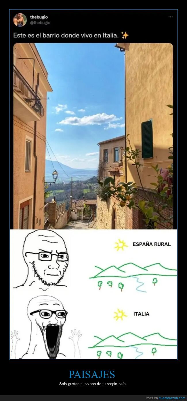 barrio,italia,españa