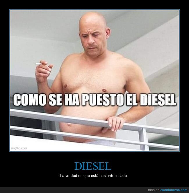 diesel,gasolina,precio,vin diesel