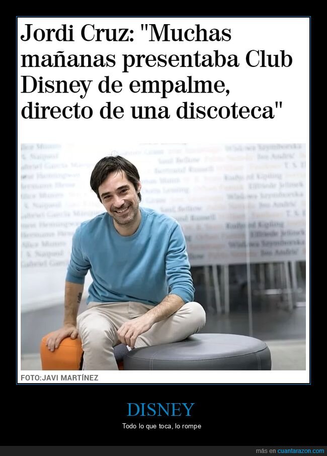 jordi cruz,club disney,empalme,discoteca