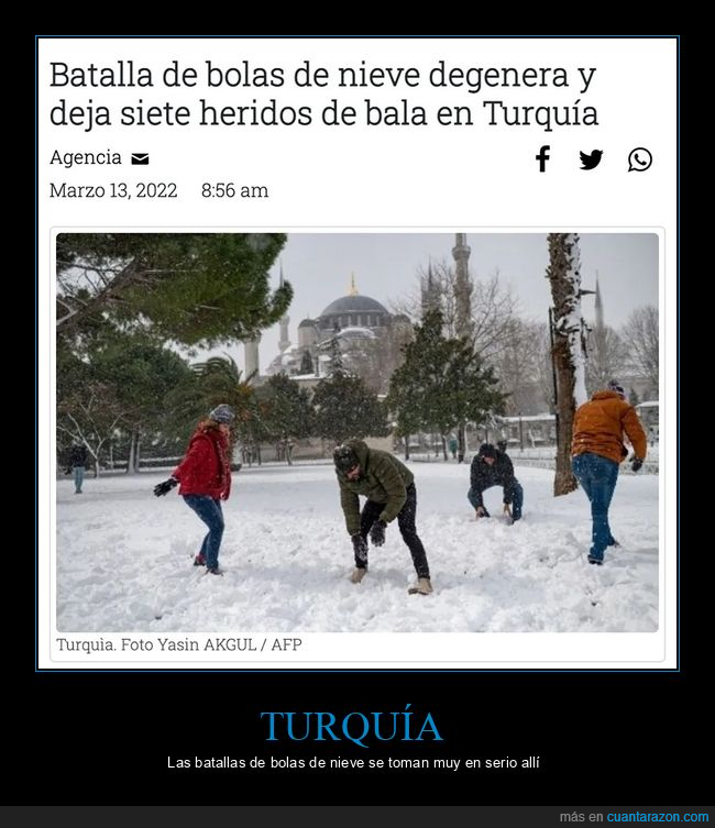 batalla,bolas de nieve,heridos de bala,wtf