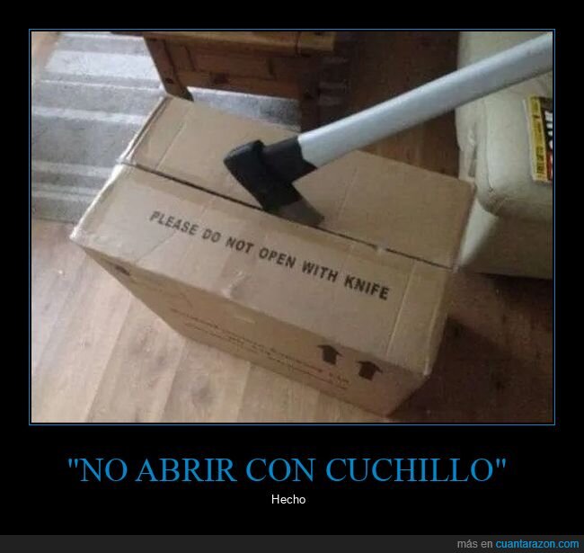 caja,cuchillo,fails,hacha