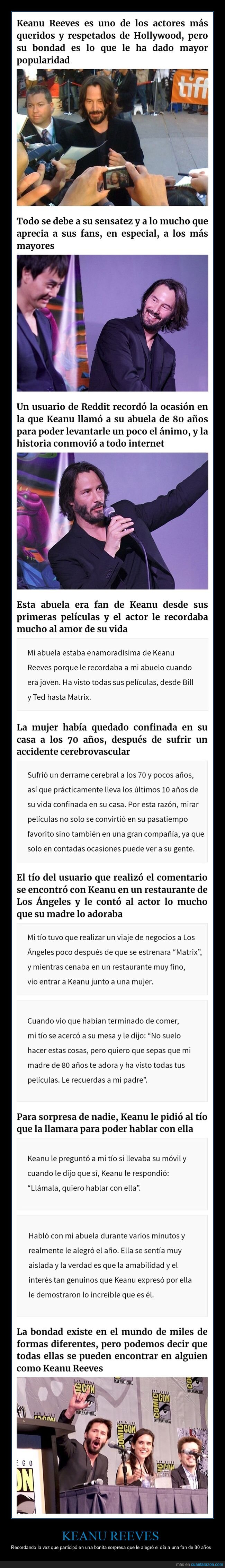 keanu reeves,sorpresa,fan