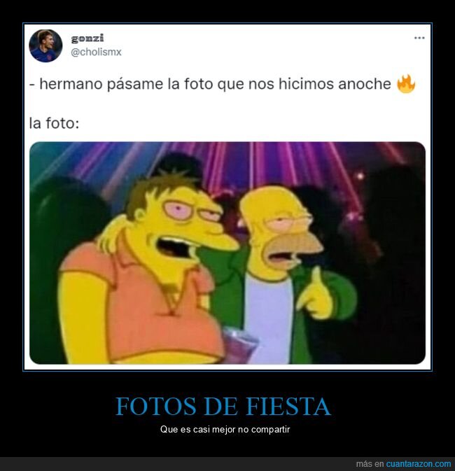 foto,fiesta,simpsons