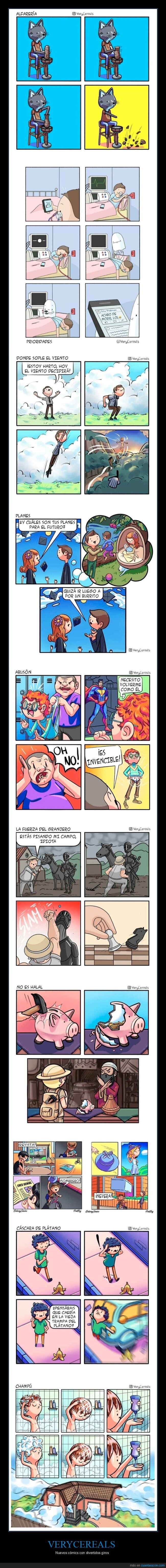 verycereals,cómics,giros