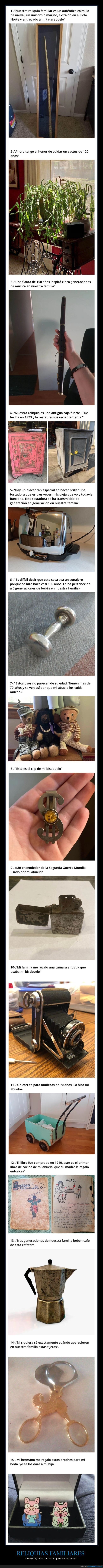 reliquias familiares,valor sentimental